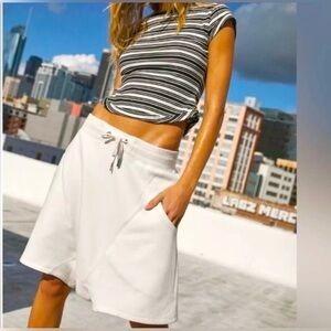 New Free People, Pointbreak Harem Shorts, Multiple Sizes in White